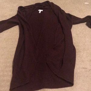 Keith maroon cardigan